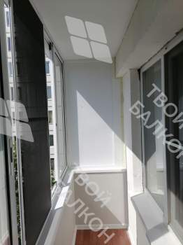 Холодное остекление балкона в многоквартирном доме